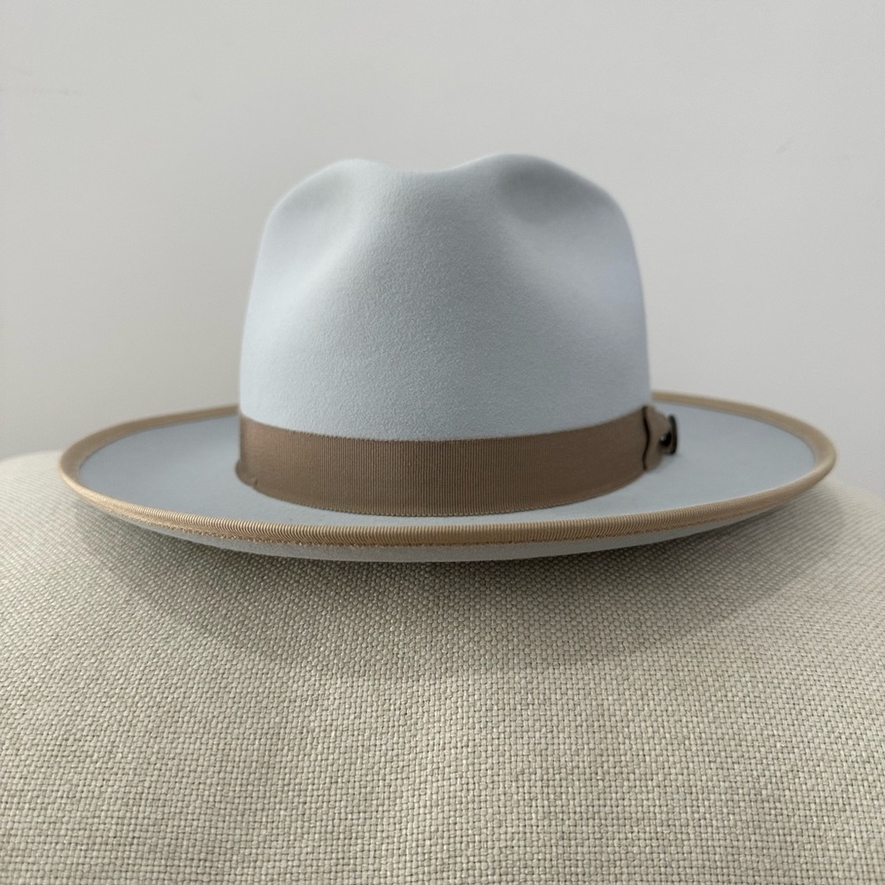 LIMITED EDITION: Goorin Bros River Gray Platinum Fedora - XL - Picture 2 of 8